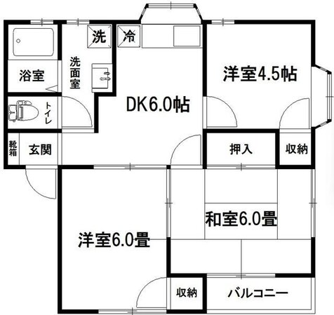 ハイツ望月の物件間取画像
